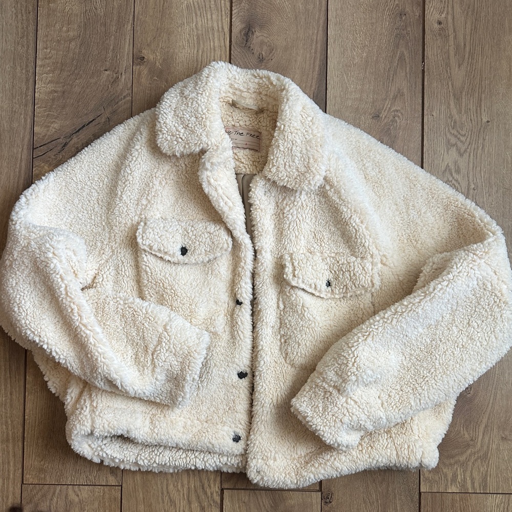 Free People Teddy Swing Jacket